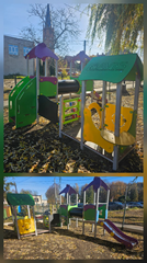 Plac zabaw- zestaw zabawowy