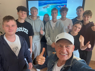 Stażyści z kl. 3L i 3E