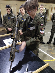 Zajęcia w jednostce wojskowej